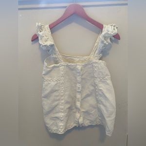 Sezane Eyelet Blouse